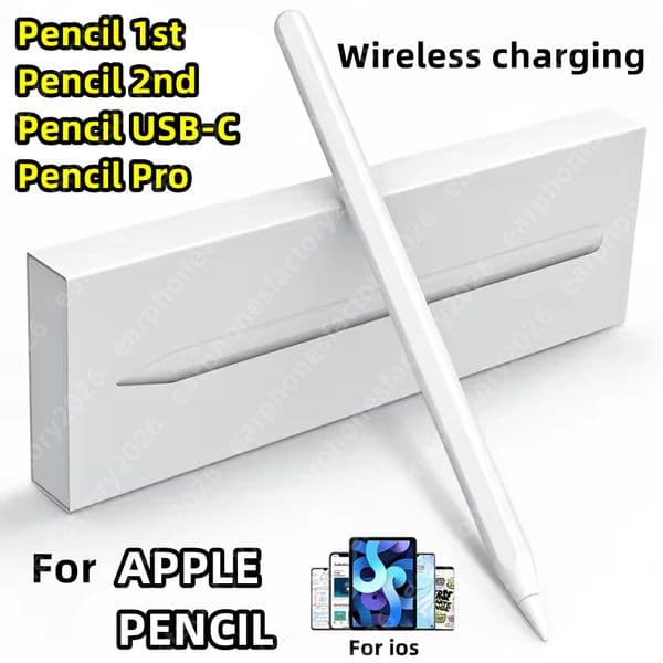 OEM Quality Pencil 2 Stylus Pen For iPad Pro iPad mini iPad Air Magnetic wireless charging Pencil Pro with pop up animation Pencil 2nd Gen USB C Pencil 1st Generation