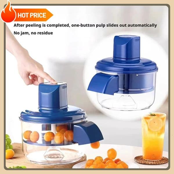 Smart Grape Peeler Automatic Electric Grape Peeling Machine - Hands-free Fruit Skin Remover Easy Peeling Machine Wonder 260305