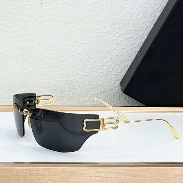 New BALE Eyewear BB0485SA TOP Quality Designer Fashion Luxury Brand Classic GOSSIP D-FRAME Sunglasses UV400 for Men Women With Original Box Size 75-15-120