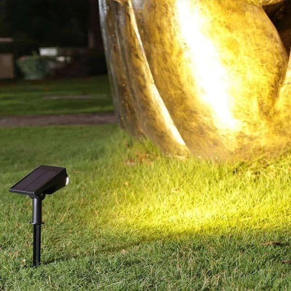 2/7 LED Solar Outdoor Spotlights,150 Adjustable Wall Lamp, Waterproof Lawn Lights for Garden Patio Yard Backyard Camping Decor 26Y0310