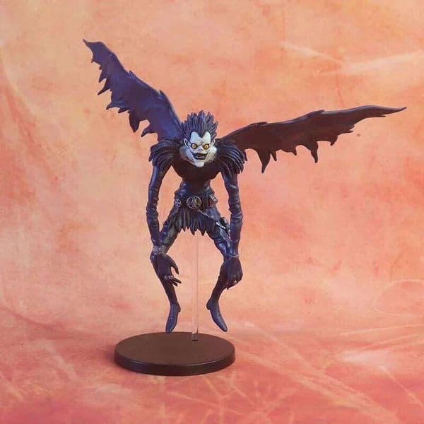 24CM Anime Figure DEATH NOTE Ryuk Yagami Light MisaMisa PVC Standing Model Pose Children Collection Gift Ornaments Sculpture X260304