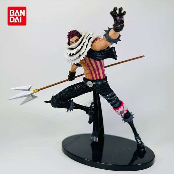 16cm One Piece Anime Charlotte Katakuri King of Artist Action Figure PVC Model Toys Collection Desktop Decoration Gift C260309