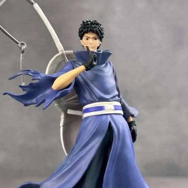 2026 New Product Naruto Figurine Standing Posture Giant Wave Uchiha Dual Head Anime Model Desktop Decoration Christmas Gift C260309
