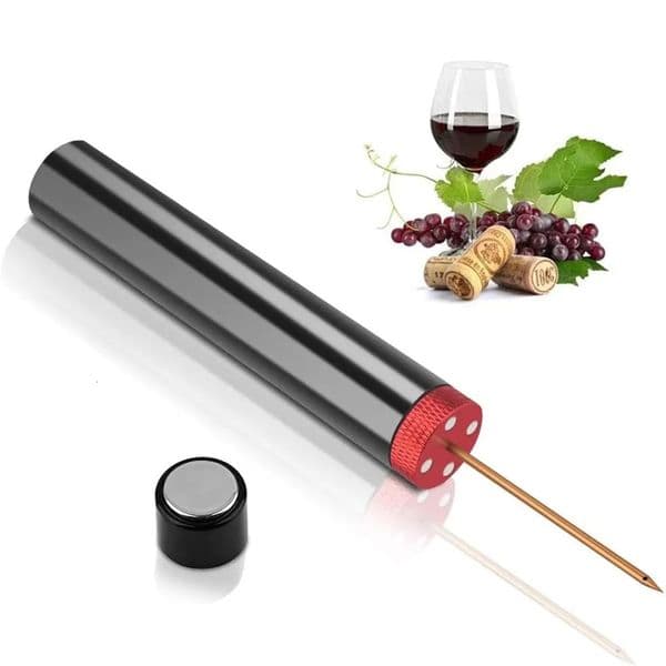 ANYOHOE Portable Stainless Steel Air Pump Wine Opener Air Pressure Corkscrew Needle Quick Remover Cork Barware Wine Tools 260304