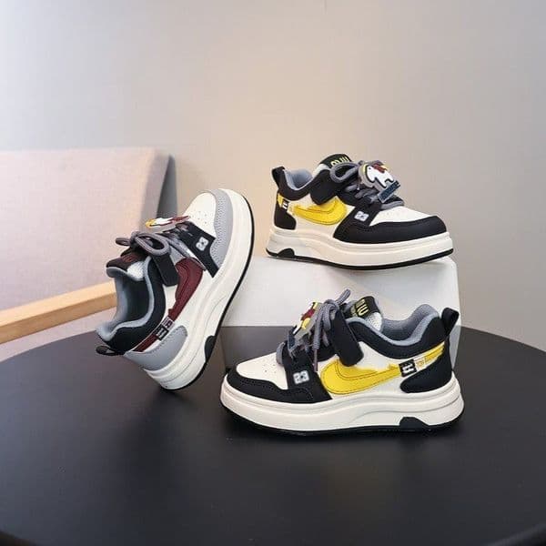 Free shipping 2026 New Kids Sports Sneakers Boys Girls Fashion Casual Shoes Non-slip Soft Sole Toddler Walking Shoes size26-37