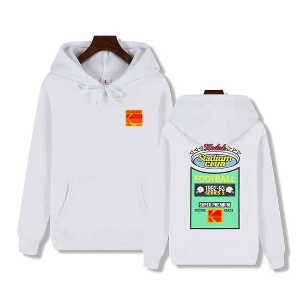 Kodak Brand Selling Hip Hop Print Autumn Winter Street Clothing Outdoor Sports Competition Warm Loose Casual Fashion Men Hoodie S26