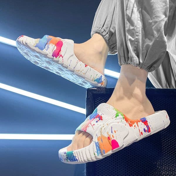 2026 Luxury Shoes Men's Outdoor Summer Slippers Sports Thick Sole Non-slip Summer Trendy Casual Beach Sandals