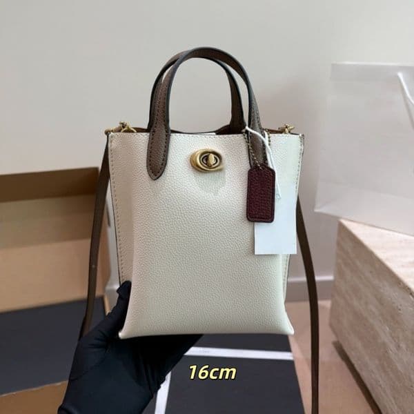 Fashion bag top quality shoulder bag willow basket bag purse crossbody bags mini bag cowhide leather handbag tote bag 16cm