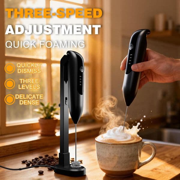 Compact Handheld Electric Mixer - Versatile Kitchen Tool for Baking Needs