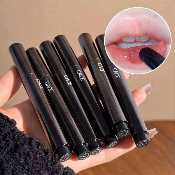 CACE 6 Colors Mirror Moisturzing Stain Long Lasting Water Glass Lipstick Makeup Lip Tint Korean Cosmetics For Women Z260311