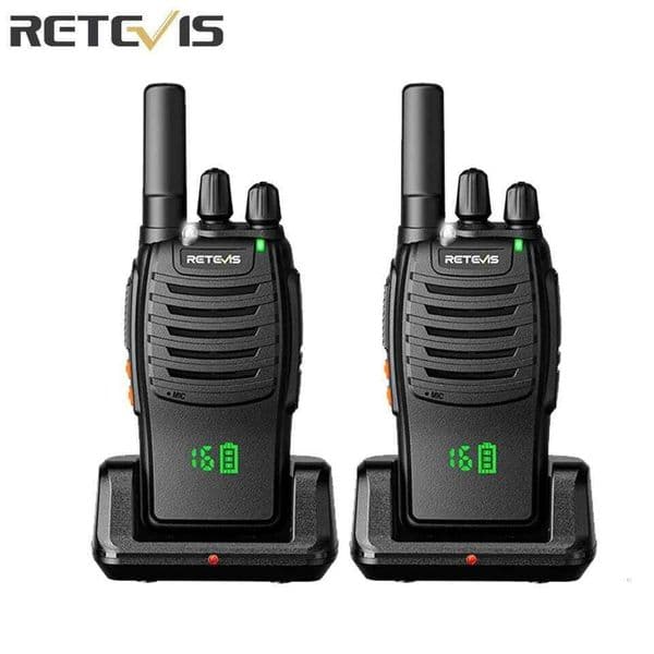 Retevis H777H Portable Two-Way Radio Hidden Display Walkie-Talkie PMR/FRS Communication for Camping 1/2 PCS Set 26Y0311