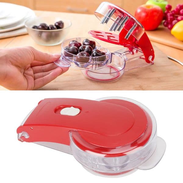 Cherry Pitter Olive Seed Squeeze Tool Stoner Remover Corer Pitter Stone Seed Remover Cherry Olive Pits Tools Kitchen Corer Fruit 260227BJ
