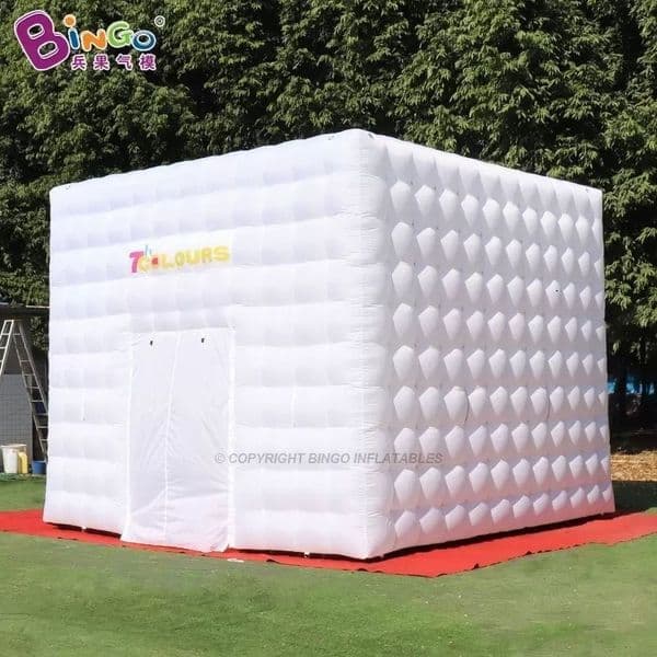 10mLx10mWx4mH (33x33x13.2ft) Newly design toys sports advertising inflatable square tent with logos for party event camping decoration