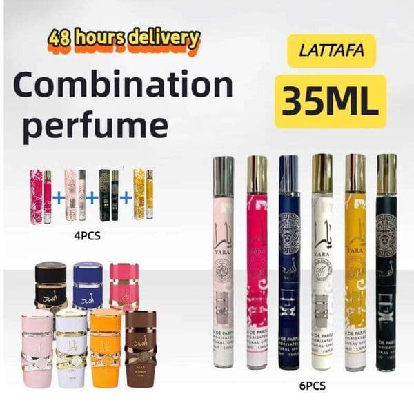 35ML Long-Lasting Fragrance Brand Various Styles Unisex Cologne Arabian Perfume for Men And Women Z260311