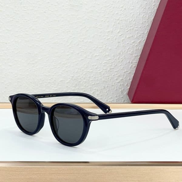 New Carter CT0584 Eyewear TOP Quality Designer Sunglasses Fashion Luxury Classic Round Acetate Frame Sunglasses UV400 for Men Women With Original Box Size 49-21-145