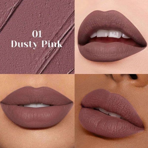 LACHAVA Matte Liquid Lip Mousse - 10 Nude Shades, Waterproof, Transfer-Proof & Non-Drying, Velvet Lipstick with Long Lasting Wea W260311