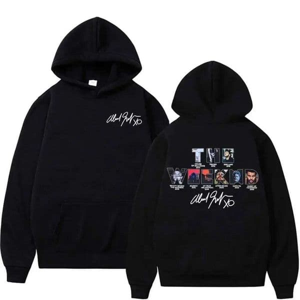 Y2k Pop Clothing The Hurry Up Tomorrow Album Cover 2025 Print Harajuku Hip Hop Fashionable Casual Hoodie C260311