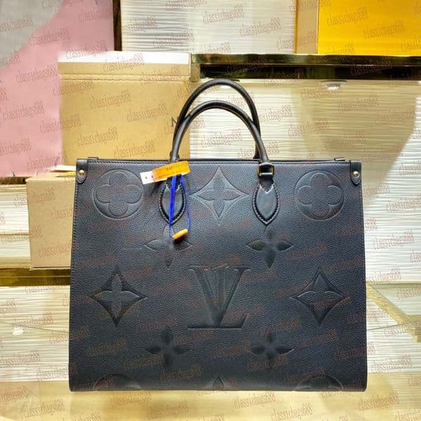 Onthego luxurys designers bags womens handbags purse flower tote bag ladies Casual tote PVC leather shoulder bags female big purse handbag Fashion Wallet backpacK