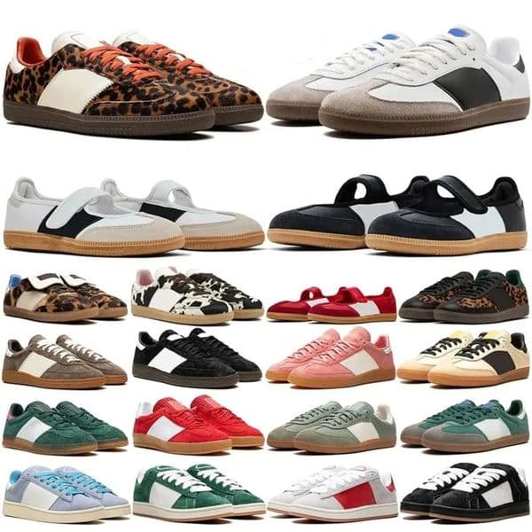 designer shoes men women sneakers casual platform brown black white sambasmen mens womens trainers luxury sport athletic shoe skate tennis chaussure