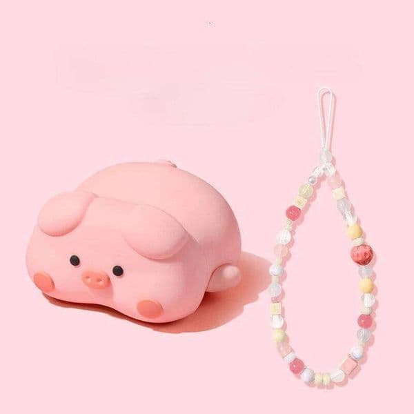 2025 new Kawaii Pig AirPodspro3 Cartoon Cute Earphone For AirPods Pro3 Charging Cover Piggy Soft Case 26L0312