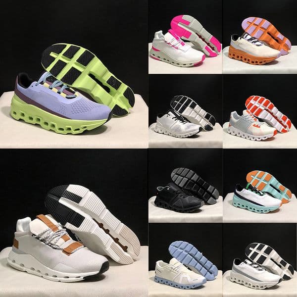 New style Designer Oncloudswomen Running Shoes Men Women Marathon Shoes Women Casual Shoes Run All Black White Pink Men Women Outdoor Sports Sneakers Big Size