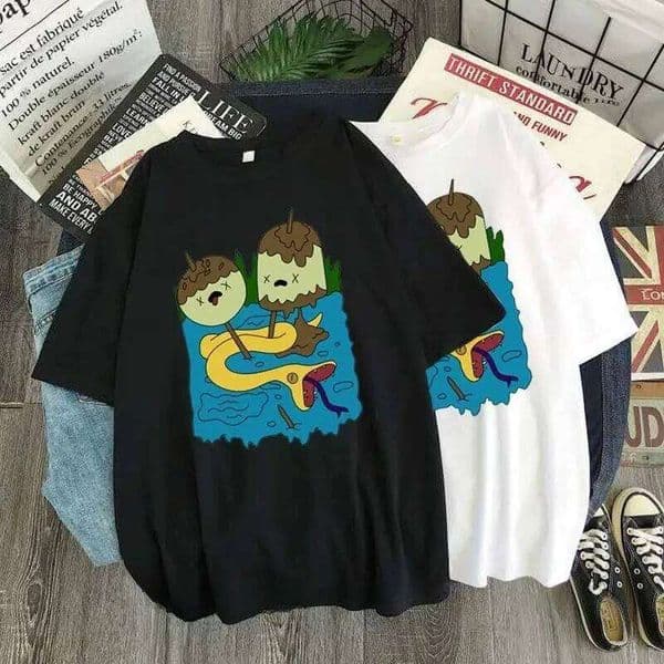 Marceline And Princess Bubblegum Kawaii Funny Gift Streetwear Tshirt Plus Size Men/Women T Shirt 90s H260312