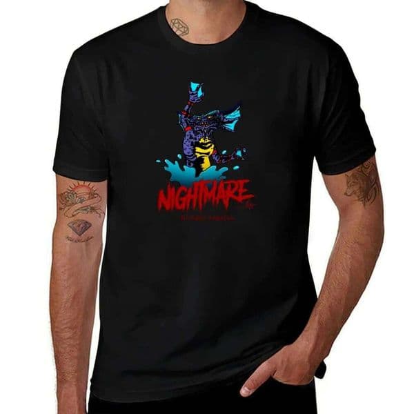 Mike Tlatelpa: Nightmare Water Monster printed for funny man t shirts designer T-Shirt H260312