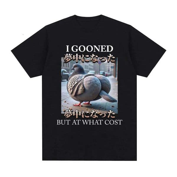 Fun Pigeon Stem for Wo Fashionable Trendy Summer Printed Pure Comfortable and Casual T-shirt H260311