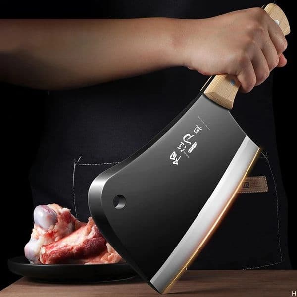 Thickened and weighted bone chopping knife special knife for hard bones kitchen knife 260304