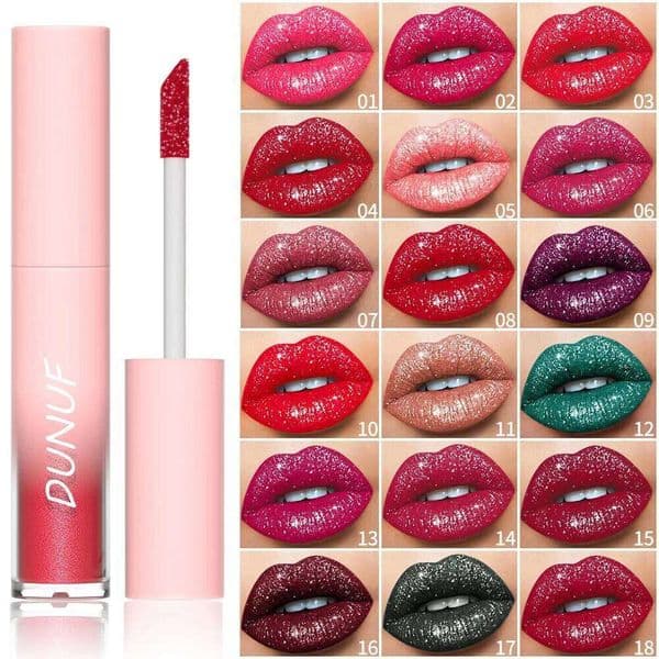 18 Color Flash Diamond Lipstick Lip Gloss W260311