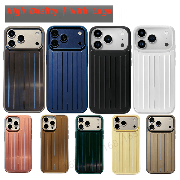 NEW phone case luggage designed phones Phone Case for iPhone Air 17 Pro Max 16e 15 14 Plus Made of polycarbonate and aluminum M260326