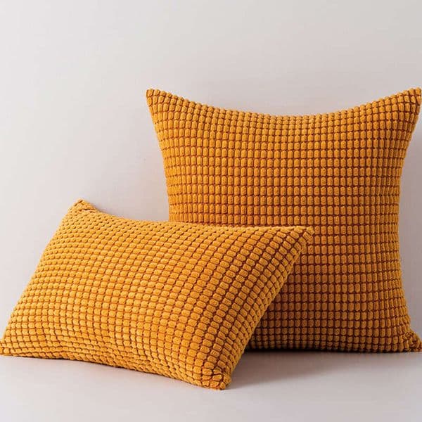 Nordic INS Style Sofa Pillow Plush Bedroom Pillowcase Simple Fabric Home Cushion