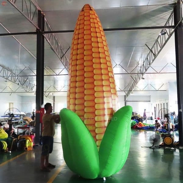 10m height (33ft) Outdoor Activities advertising giant inflatable corn model ground balloon