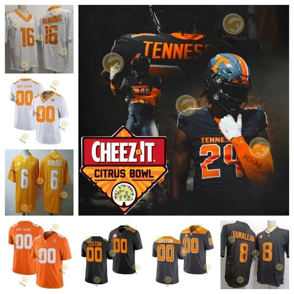 Miles Kitselman Tennessee Volunteers Football Jersey George MacIntyre Justin Baker Peyton Lewis Daune Morris Star Thomas Custom Tennessee Volunteers Jerseys