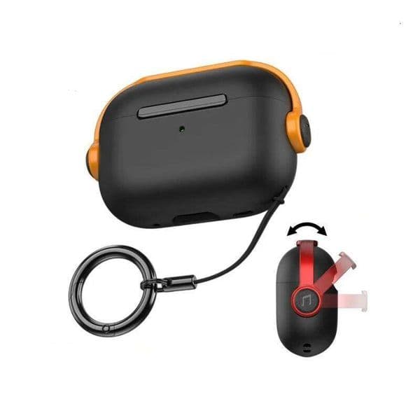 Protective Case For Airpods 1 2 3 4 Pro2 air pods Wireless Earphone Cover Sleeve Headphone Bag With Phone Holder 26L0312