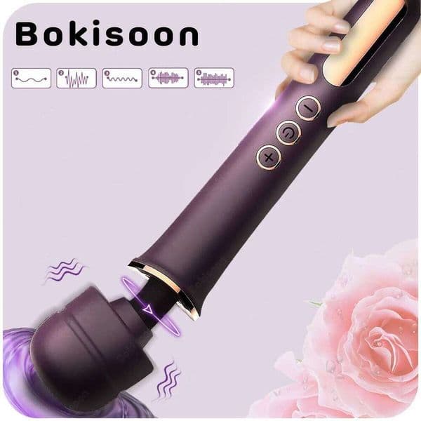 Personal Massager 10 Speed Powerful Big Handheld Cordless Magic Wand Vibrator Clitoris Vibrators Sext Toy for Women Z260311