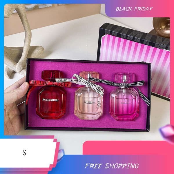 Women Perfume Suit 30ml 3PCS Gift Set Christmas Present Modern Collection Eau De Parfum Bombshell Spray with Free Shipment