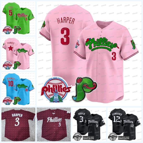 Phillies 2026 Kitty Phanatic Jersey Harper Kyle Schwarber Adolis Garcia Trea Turner Bryson Stott Edmundo Sosa Alec Bohm Garrett Stubbs Aaron Nola