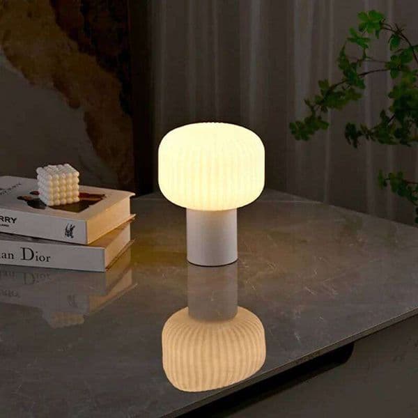 Mushroom Touch Led Table Light Japanese Style Night Lighting For Home Bar Bedroom Bedside Portable Atmosphere LED Desk Lamps 26Y0313