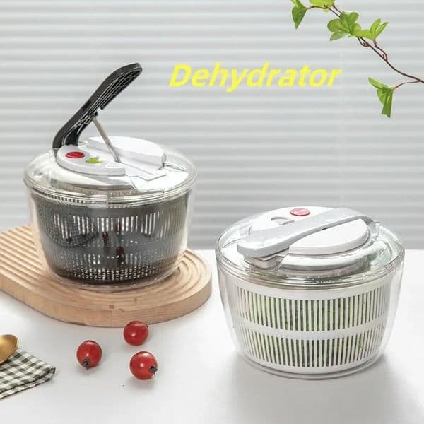 3 Liters Multifunctional Vegetables Salad Spinner Lettuce Leaf Vegetable Dehydrator Vegetable Washer Salad Vegetable Dryer Mixer 260227