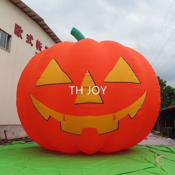 Free delivery Outdoor activities Halloween Yard Decoration Inflatable Customized pumpkin model, LED lighting Inflatable Pumpkin balloon