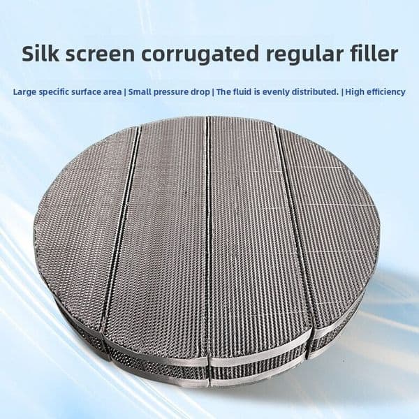Stainless steel regular packing, metal wire mesh corrugated 201/304/316, desulfurization distillation tower packing please contact customer service.
