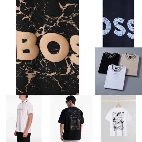 Bosshugo Shirts Mens Designer Tshirt Bosse T-Shirt Casual Crew Neck Cotton Tees Summer Polo T Shirt USA Streetwear Luxury Trendy Short Sleeve Clothes 6f e1 e5
