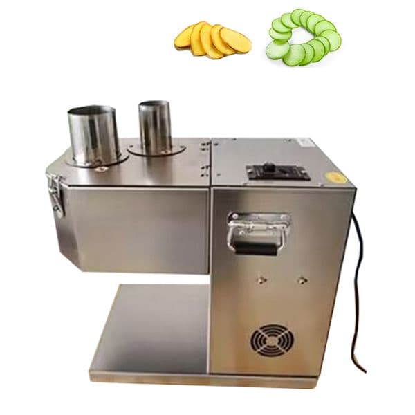 Industrial Banana Slicer Fruit Cutter Apple Slicing Potato Chips Cutting Machine