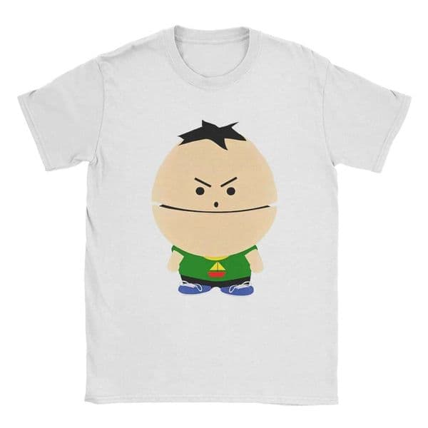 SouthParks Cotton T-Shirt For Mens Beach Angry Ike Y2K Fun T Shirts O-Neck Popular Tees Oversized Cheap Clothing Q260312