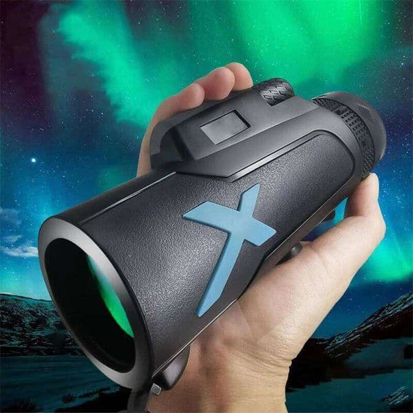 12x50 HD ZOOM Powerful Monocular Portable Binoculars Long Range Telescope Hunting Camping With Tripod Phone Clip 26Y0313