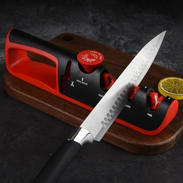 Kitchen Knife Sharpener Adjustable Angle Scissors Knives Sharpening Grinding Machine Whetstone Professional Sharpener Tool 260312