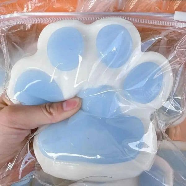 Jumbo Soft Squishy Cat Paw Stress Relief Toy Slow Rising Fidget Sensory Toys for Adults Kids Anxiety Relief Squeeze Gifts H260313