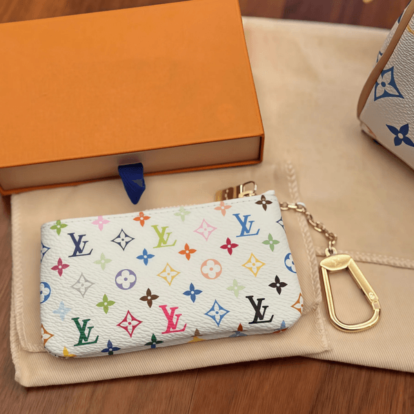 5A KEY POUCH M62650 POCHETTE CLES Designer Fashion Womens Mens Key Ring Credit Card Holder Coin Purse Luxury Mini Wallet Bag Charm Brown Canvas