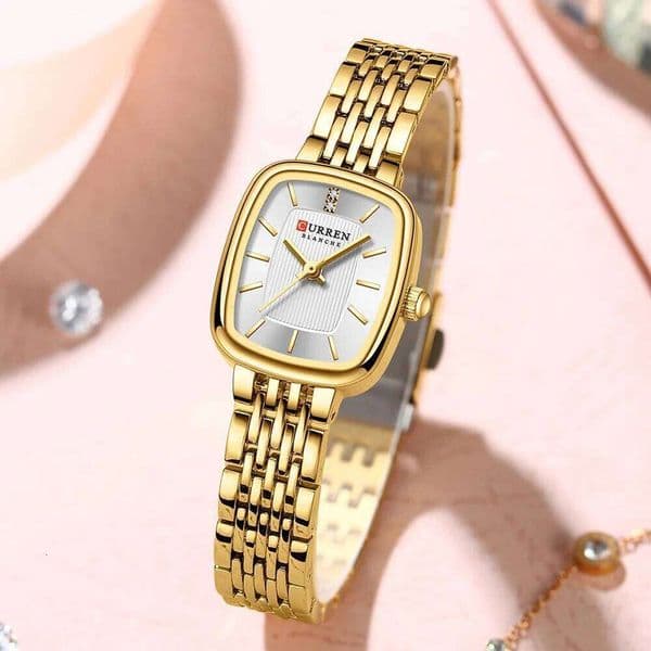 CURREN New Fashion Stainless Steel Date Women Watches Casual 30M Waterproof Girl Ladies Wristwatch Female Clock Relogio Feminino Z260314